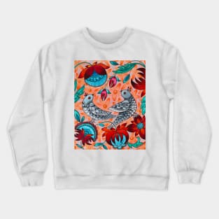 In Love Watercolor Illustration Crewneck Sweatshirt